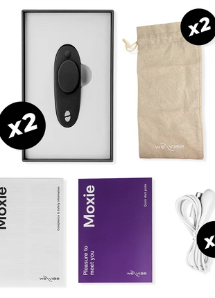 WE-VIBE - TEASE US SET MOXIE + MOXIE - Paar-Vibrator