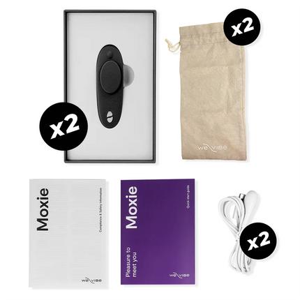 WE-VIBE - TEASE US SET MOXIE + MOXIE - Paar-Vibrator