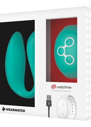 WEARWATCH - DUAL-TECHNOLOGIE WATCHME HELLGRÜNER VIBRATOR - Paar-Vibrator