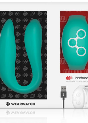 WEARWATCH - DUAL-TECHNOLOGIE WATCHME HELLGRÜNER VIBRATOR - Paar-Vibrator