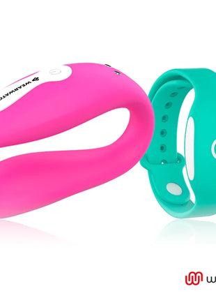WEARWATCH - DUAL-TECHNOLOGIE-WATCHME-VIBRATOR FUCHSIA / MEERWASSER - Paar-Vibrator