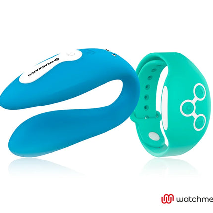 WEARWATCH - DUAL-TECHNOLOGIE-WATCHME-VIBRATOR INDIGO/MEERWASSER - Paar-Vibrator