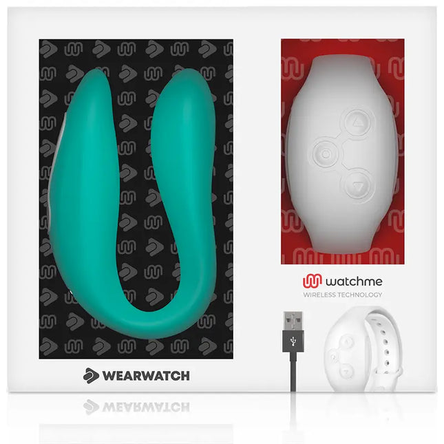 WEARWATCH - DUAL-TECHNOLOGIE WATCHME VIBRATOR MEERWASSER / SCHNEE - Paar-Vibrator