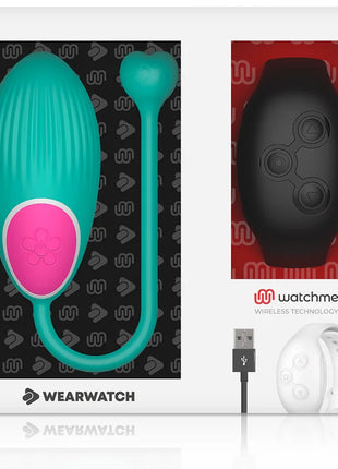 WEARWATCH - EGG FERNBEDIENUNG WATCHME TECHNOLOGIE MEERWASSER / JET - Vibrierendes Ei