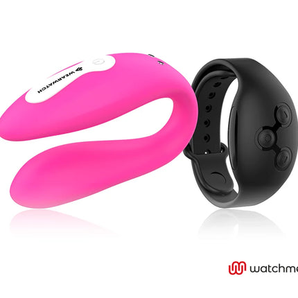 WEARWATCH - WATCHME DUAL TECHNOLOGY VIBRATOR FUCHSIA/AZABACHE - Paar-Vibrator