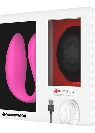 WEARWATCH - WATCHME DUAL TECHNOLOGY VIBRATOR FUCHSIA/AZABACHE - Paar-Vibrator