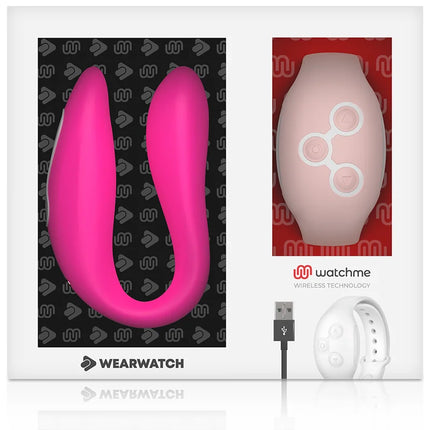 WEARWATCH - WATCHME DUAL TECHNOLOGY VIBRATOR FUCHSIA / PINK - Paar-Vibrator