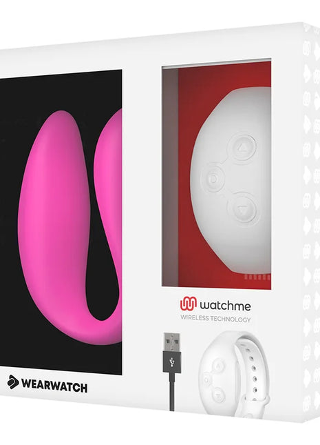 WEARWATCH - WATCHME DUAL TECHNOLOGY VIBRATOR FUCHSIA / SNOW - Paar-Vibrator