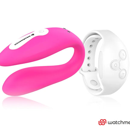 WEARWATCH - WATCHME DUAL TECHNOLOGY VIBRATOR FUCHSIA / SNOW - Paar-Vibrator