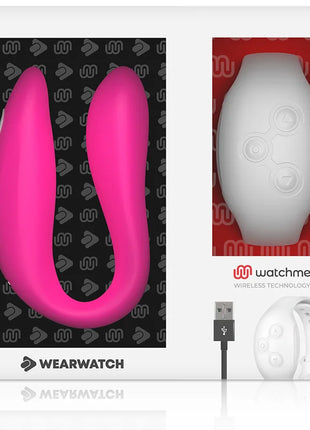 WEARWATCH - WATCHME DUAL TECHNOLOGY VIBRATOR FUCHSIA / SNOW - Paar-Vibrator