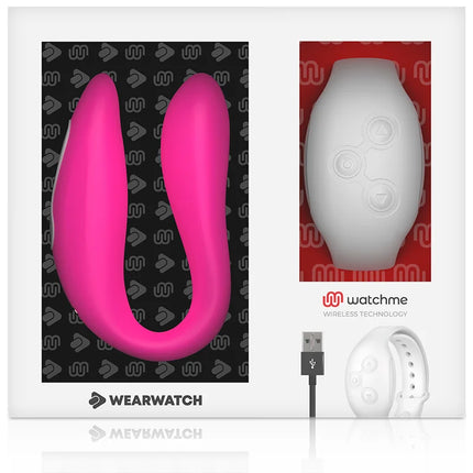WEARWATCH - WATCHME DUAL TECHNOLOGY VIBRATOR FUCHSIA / SNOW - Paar-Vibrator
