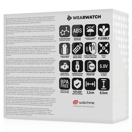 WEARWATCH - WATCHME DUAL TECHNOLOGY VIBRATOR INDIGO / PINK - Paar-Vibrator