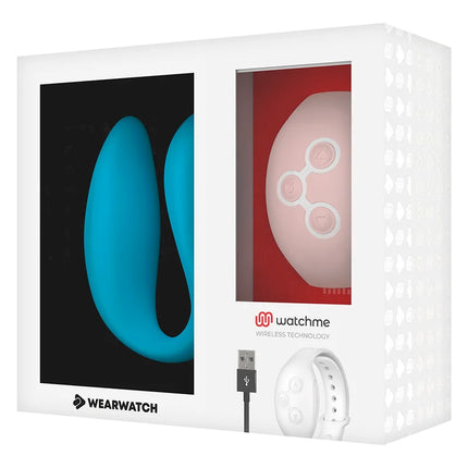 WEARWATCH - WATCHME DUAL TECHNOLOGY VIBRATOR INDIGO / PINK - Paar-Vibrator