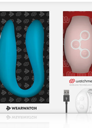 WEARWATCH - WATCHME DUAL TECHNOLOGY VIBRATOR INDIGO / PINK - Paar-Vibrator