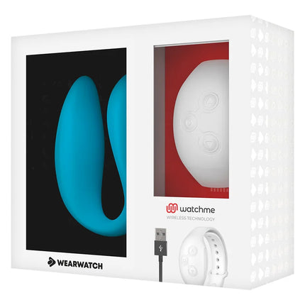 WEARWATCH - WATCHME DUAL TECHNOLOGY VIBRATOR INDIGO/SNOW - Paar-Vibrator