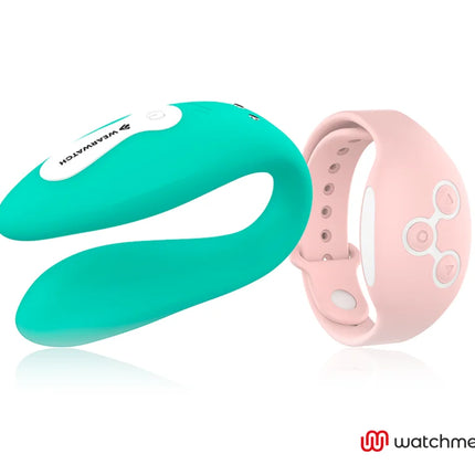 WEARWATCH - WATCHME DUAL TECHNOLOGY VIBRATOR MEERWASSER / ROSA - Paar-Vibrator