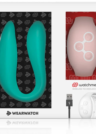 WEARWATCH - WATCHME DUAL TECHNOLOGY VIBRATOR MEERWASSER / ROSA - Paar-Vibrator