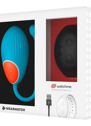 WEARWATCH - WATCHME-TECHNOLOGIE FERNBEDIENUNG EGG BLUE / JET - Vibrierendes Ei