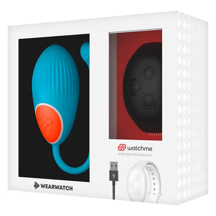 WEARWATCH - WATCHME-TECHNOLOGIE FERNBEDIENUNG EGG BLUE / JET - Vibrierendes Ei