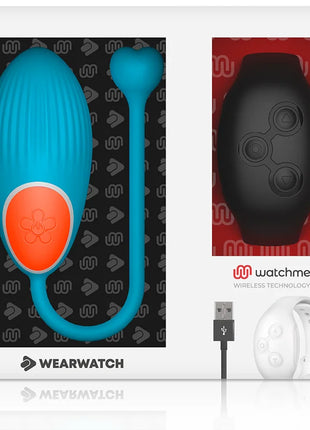 WEARWATCH - WATCHME-TECHNOLOGIE FERNBEDIENUNG EGG BLUE / JET - Vibrierendes Ei