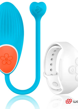 WEARWATCH - WATCHME-TECHNOLOGIE FERNBEDIENUNG EGG BLUE / NIVEO - Vibrierendes Ei