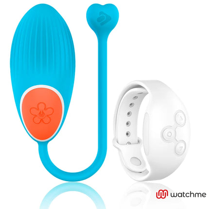 WEARWATCH - WATCHME-TECHNOLOGIE FERNBEDIENUNG EGG BLUE / NIVEO - Vibrierendes Ei