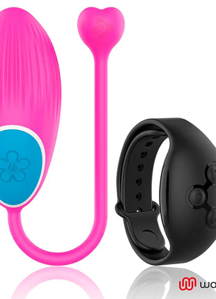 WEARWATCH - WATCHME-TECHNOLOGIE FERNBEDIENUNG EGG FUCHSIA / JET - Vibrierendes Ei