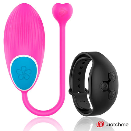 WEARWATCH - WATCHME-TECHNOLOGIE FERNBEDIENUNG EGG FUCHSIA / JET - Vibrierendes Ei