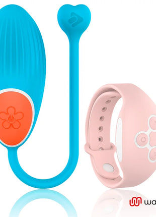 WEARWATCH - WATCHME-TECHNOLOGIE FERNBEDIENUNG EI BLAU / ROSA - Vibrierendes Ei