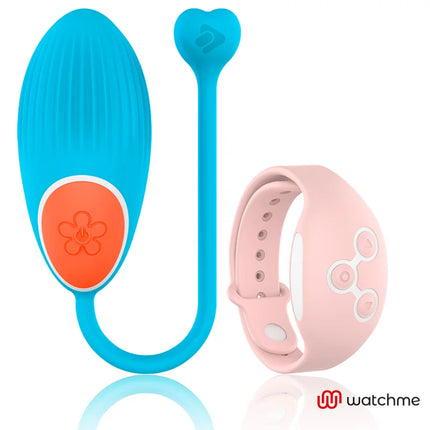 WEARWATCH - WATCHME-TECHNOLOGIE FERNBEDIENUNG EI BLAU / ROSA - Vibrierendes Ei