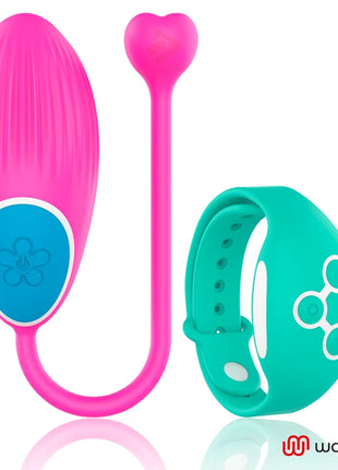 WEARWATCH - WATCHME-TECHNOLOGIE FERNBEDIENUNG EI FUCHSIA / MEERWASSER - Vibrierendes Ei