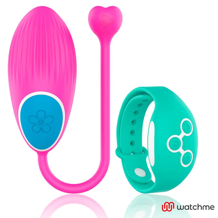 WEARWATCH - WATCHME-TECHNOLOGIE FERNBEDIENUNG EI FUCHSIA / MEERWASSER - Vibrierendes Ei