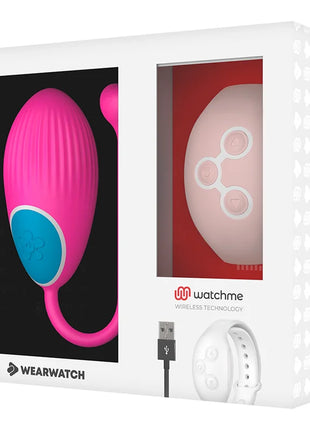WEARWATCH - WATCHME-TECHNOLOGIE FERNBEDIENUNG EI FUCHSIA / ROSA - Vibrierendes Ei