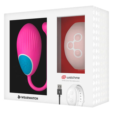 WEARWATCH - WATCHME-TECHNOLOGIE FERNBEDIENUNG EI FUCHSIA / ROSA - Vibrierendes Ei