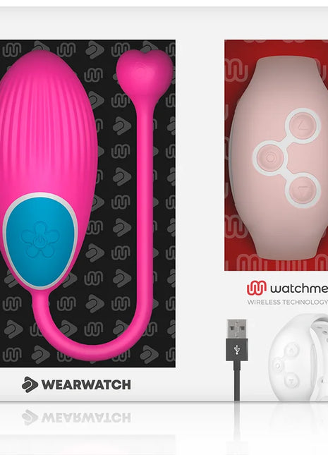 WEARWATCH - WATCHME-TECHNOLOGIE FERNBEDIENUNG EI FUCHSIA / ROSA - Vibrierendes Ei