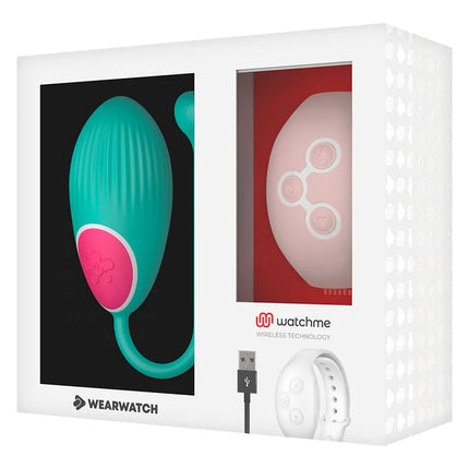 WEARWATCH - WATCHME-TECHNOLOGIE FERNBEDIENUNG EI MEERWASSER / ROSA - Vibrierendes Ei