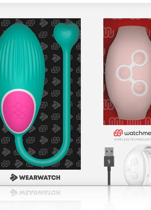WEARWATCH - WATCHME-TECHNOLOGIE FERNBEDIENUNG EI MEERWASSER / ROSA - Vibrierendes Ei