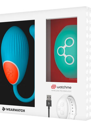 WEARWATCH - WATCHME-TECHNOLOGIE FERNBEDIENUNG EIBLAU / AQUAMARIN - Vibrierende Eier