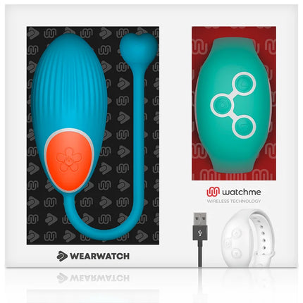 WEARWATCH - WATCHME-TECHNOLOGIE FERNBEDIENUNG EIBLAU / AQUAMARIN - Vibrierende Eier