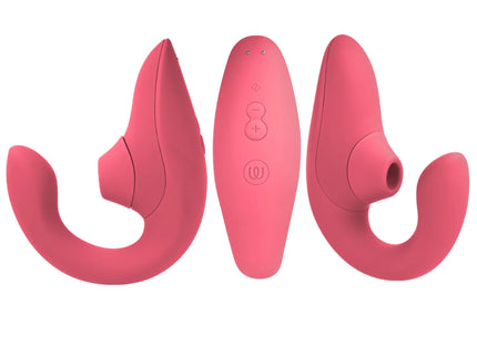 WOMANIZER - BLEND RABBIT VIBRATOR STIMULATOR VIBRANT ROSE