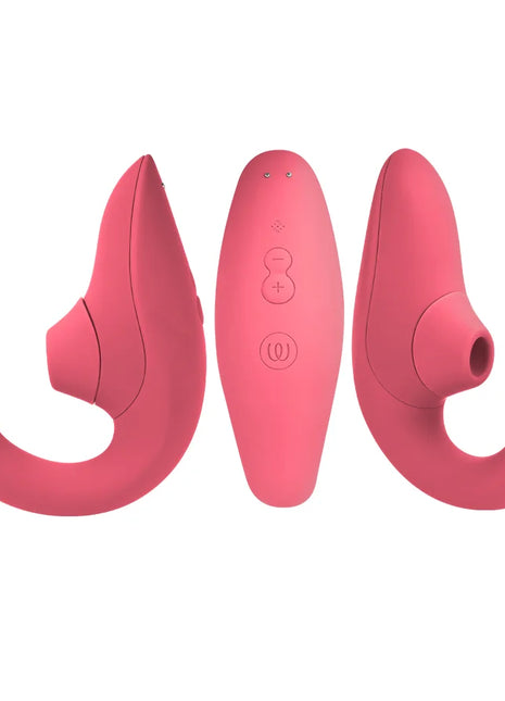 WOMANIZER - BLEND RABBIT VIBRATOR STIMULATOR VIBRANT ROSE