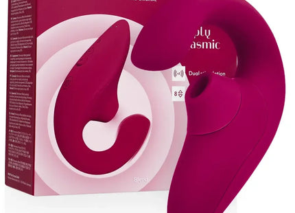 WOMANIZER - BLEND RABBIT VIBRATOR STIMULATOR VIBRANT PINK