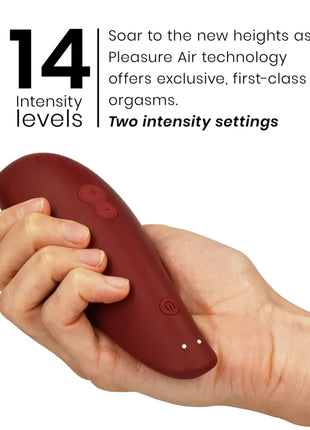 WOMANIZER - CLASSIC 2 KLITORALSTIMULATOR BORDEAUX - Druckwellen saugende Vibratoren