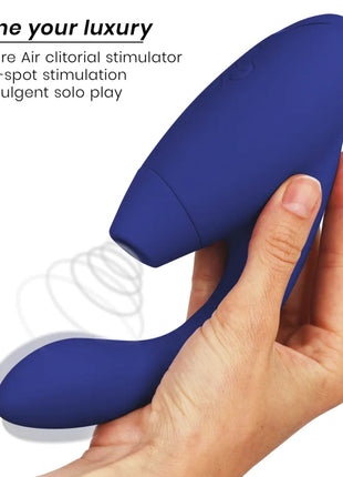 WOMANIZER - DUO 2 STIMULATOR BLAU - Druckwellen saugende Vibratoren