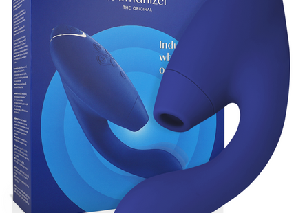WOMANIZER - DUO 2 STIMULATOR BLAU - Druckwellen saugende Vibratoren