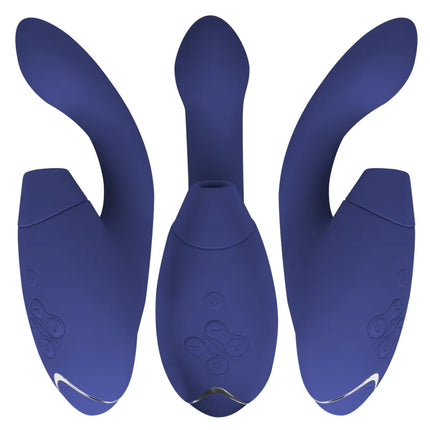 WOMANIZER - DUO 2 STIMULATOR BLAU - Druckwellen saugende Vibratoren