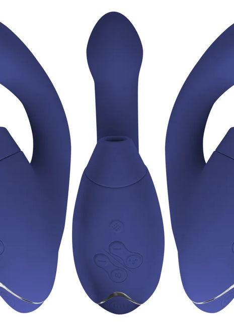 WOMANIZER - DUO 2 STIMULATOR BLAU - Druckwellen saugende Vibratoren