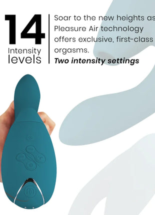 WOMANIZER - DUO 2 STIMULATOR BLAUES BENZIN - Druckwellen saugende Vibratoren