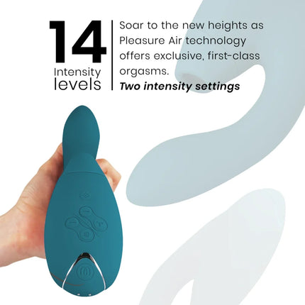 WOMANIZER - DUO 2 STIMULATOR BLAUES BENZIN - Druckwellen saugende Vibratoren