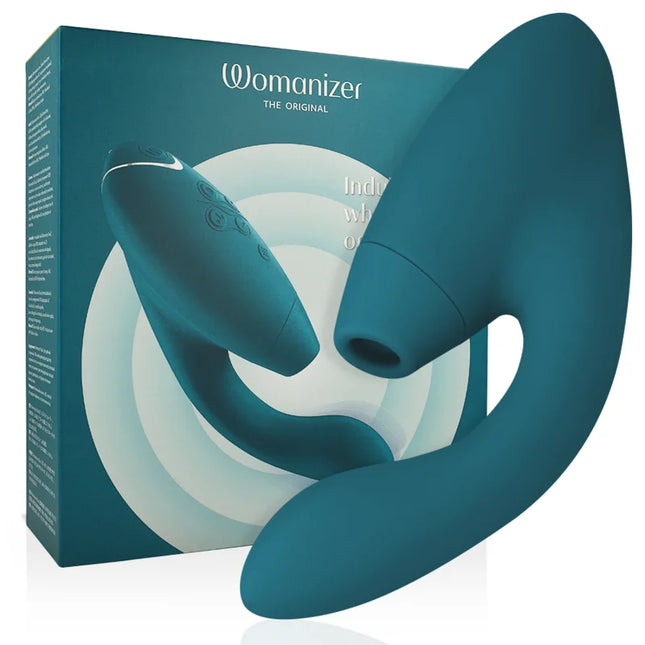 WOMANIZER - DUO 2 STIMULATOR BLAUES BENZIN - Druckwellen saugende Vibratoren